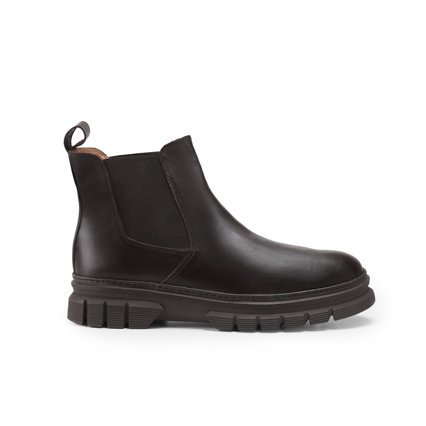 Brown chelsea boot